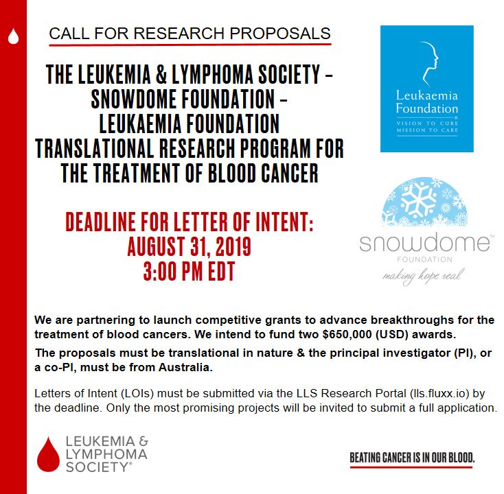 Translational Research Program Blood Cancer Research Grant