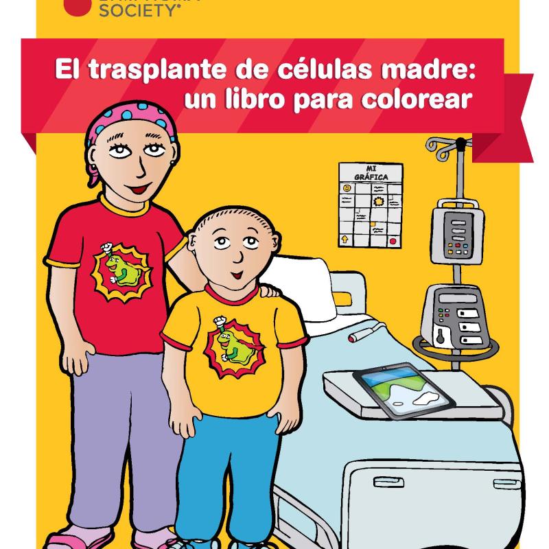 El trasplante de células madre: un libro para colorear