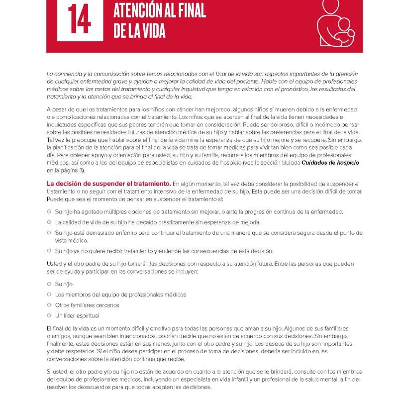 Capítulo 14: Atención al final de la vida