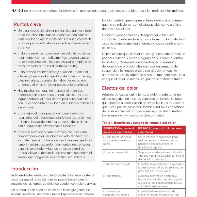 Manejo del dolor