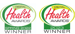 2022 and 2023 Digital Health Award Winner