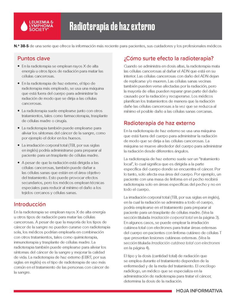 Radioterapia de haz externo