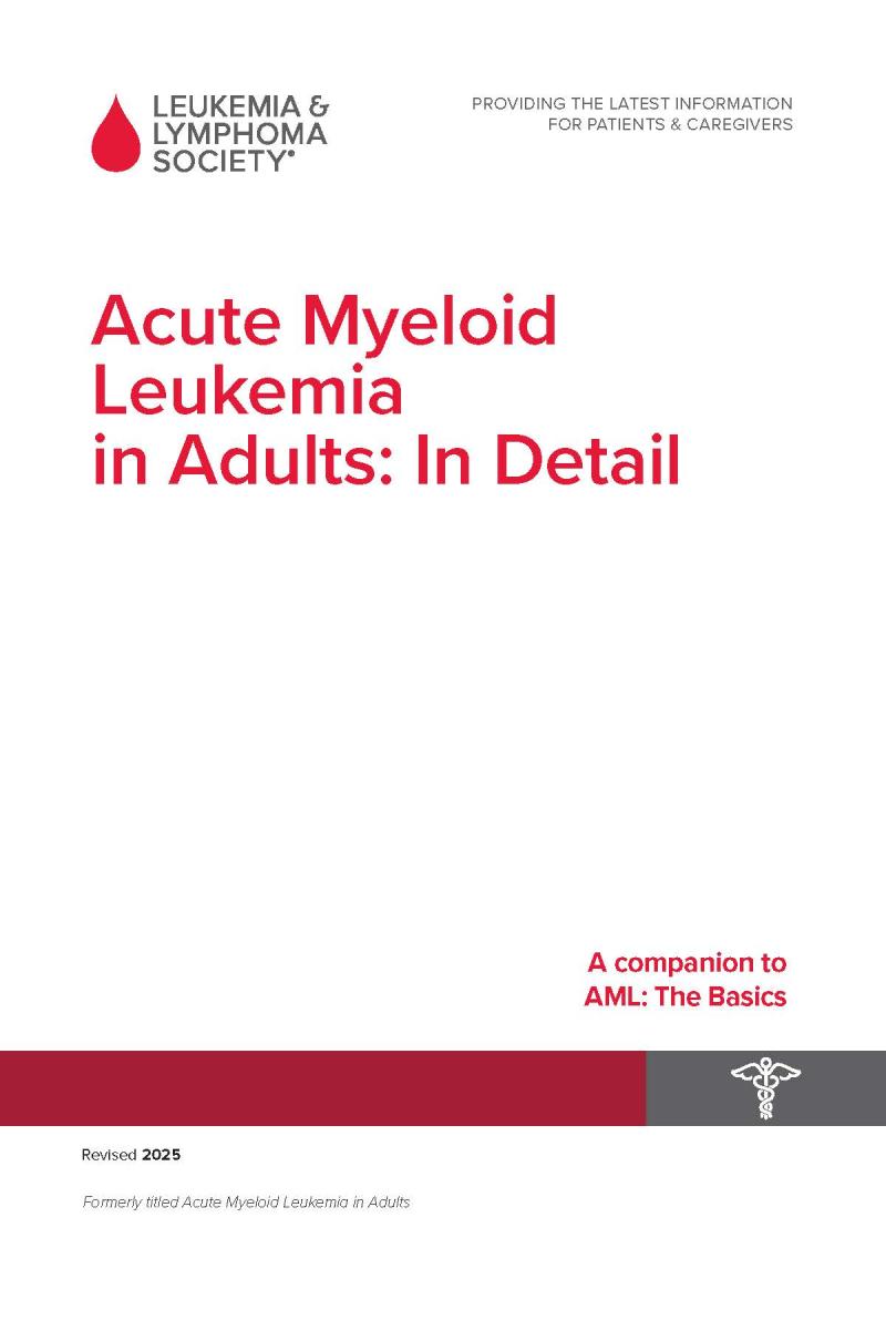 Acute Myeloid Leukemia  in Adults: In Detail