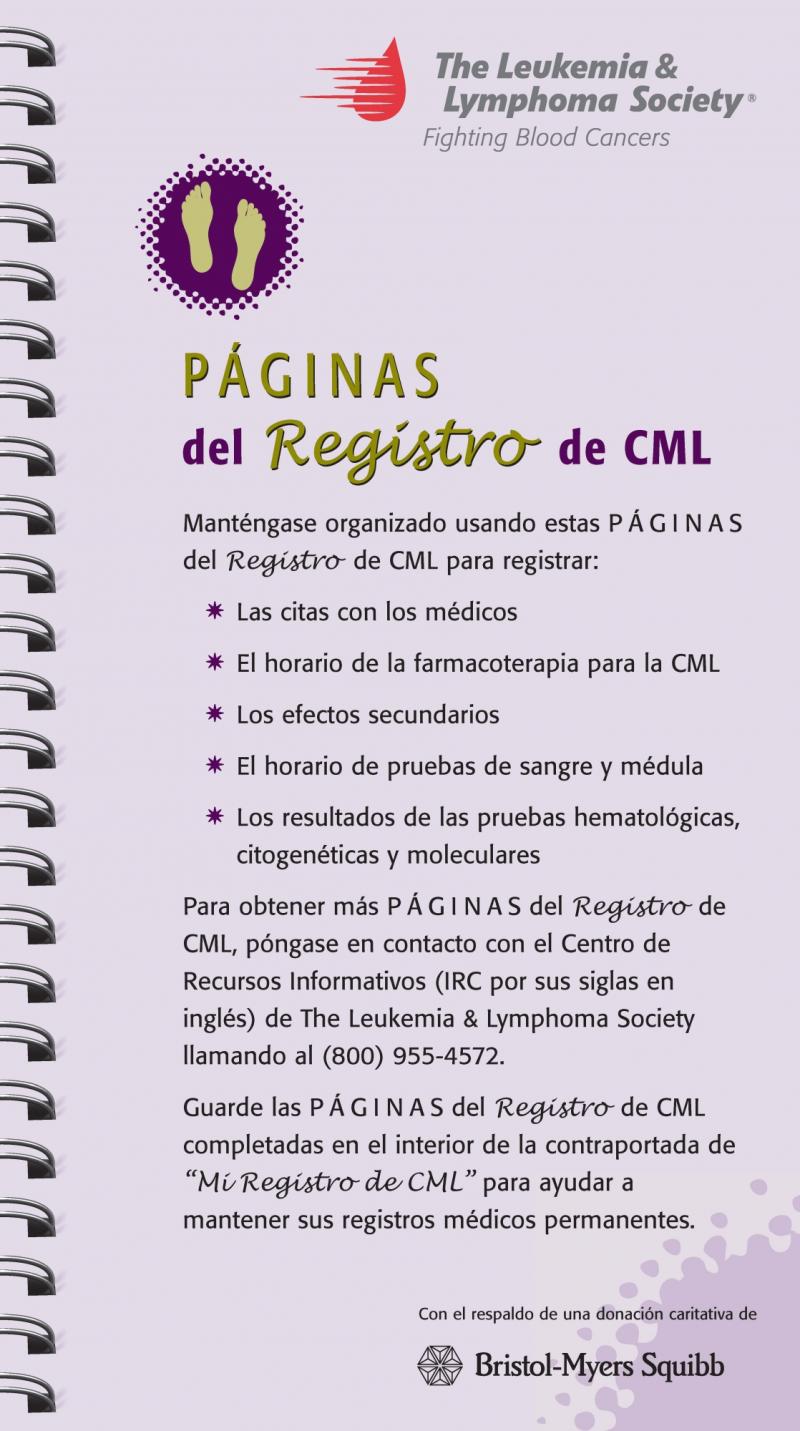  Páginas del Registro de CML