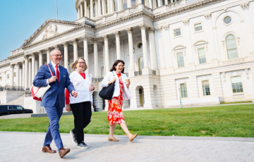 LLS staff and advocates in Washington, D.C.